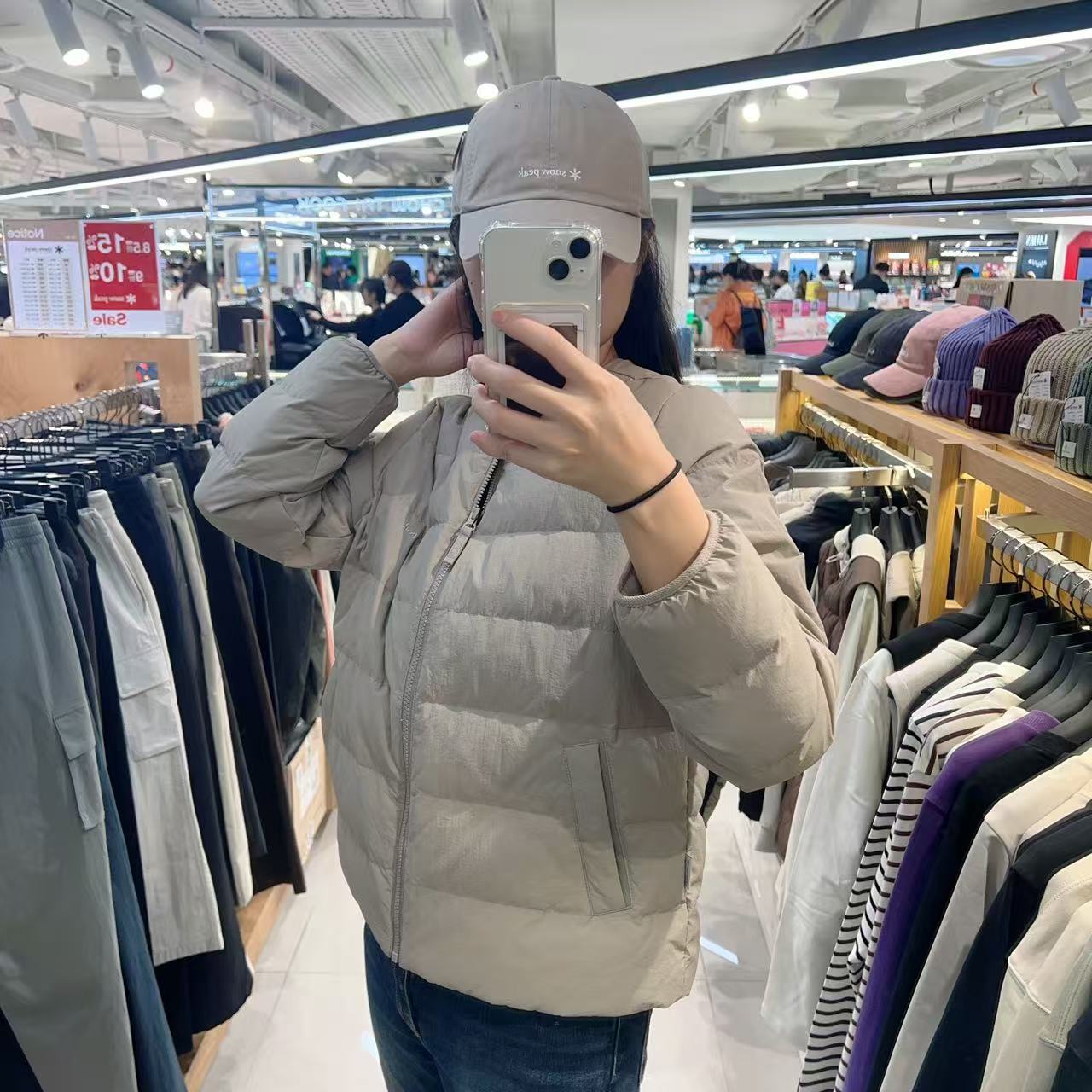 韓國 Snowpeak Land Women's Lightweight Down Jacket【SN033】