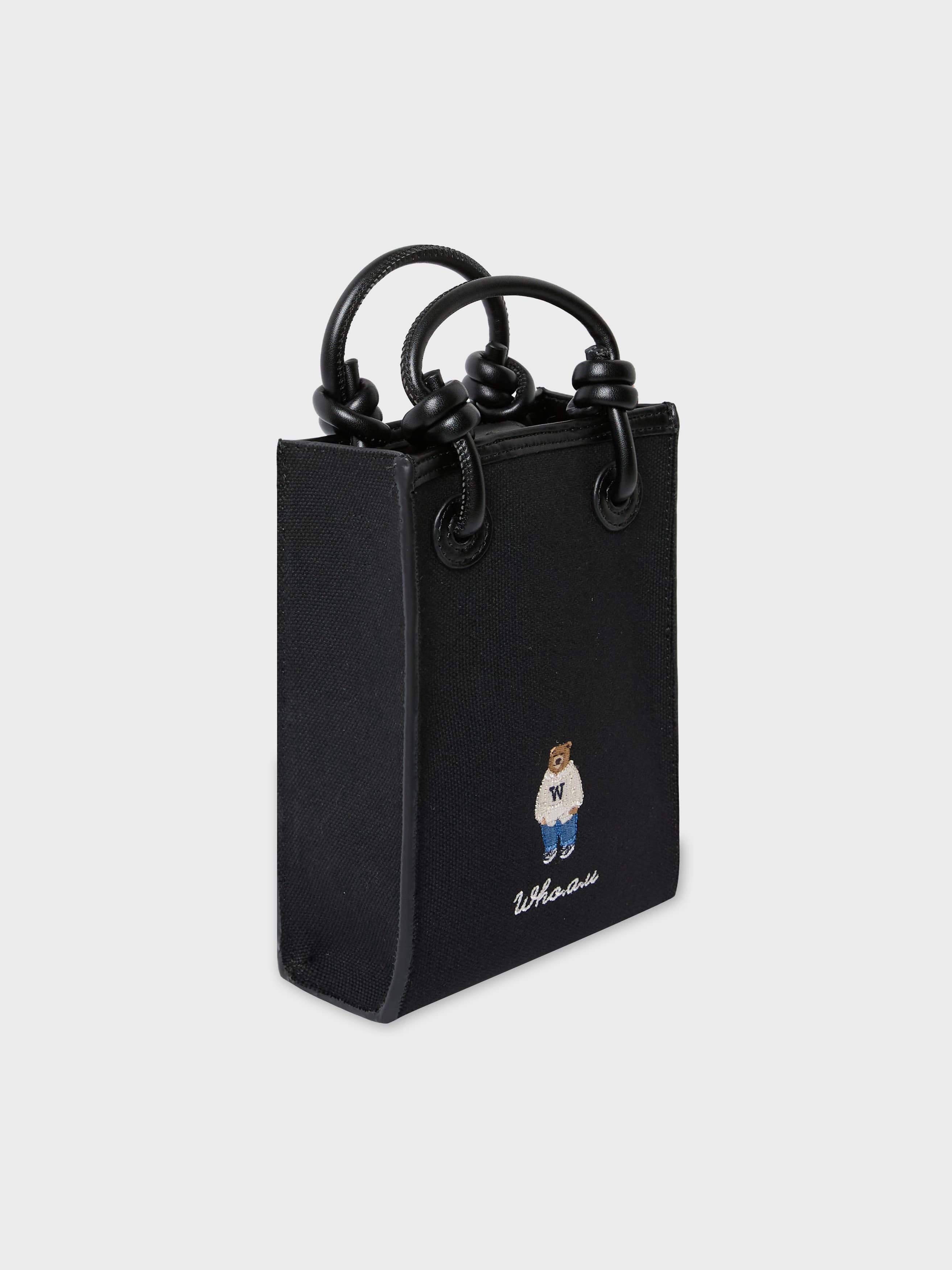 韓國 Who.A.U Canvas Mini Square Bag【WA211】