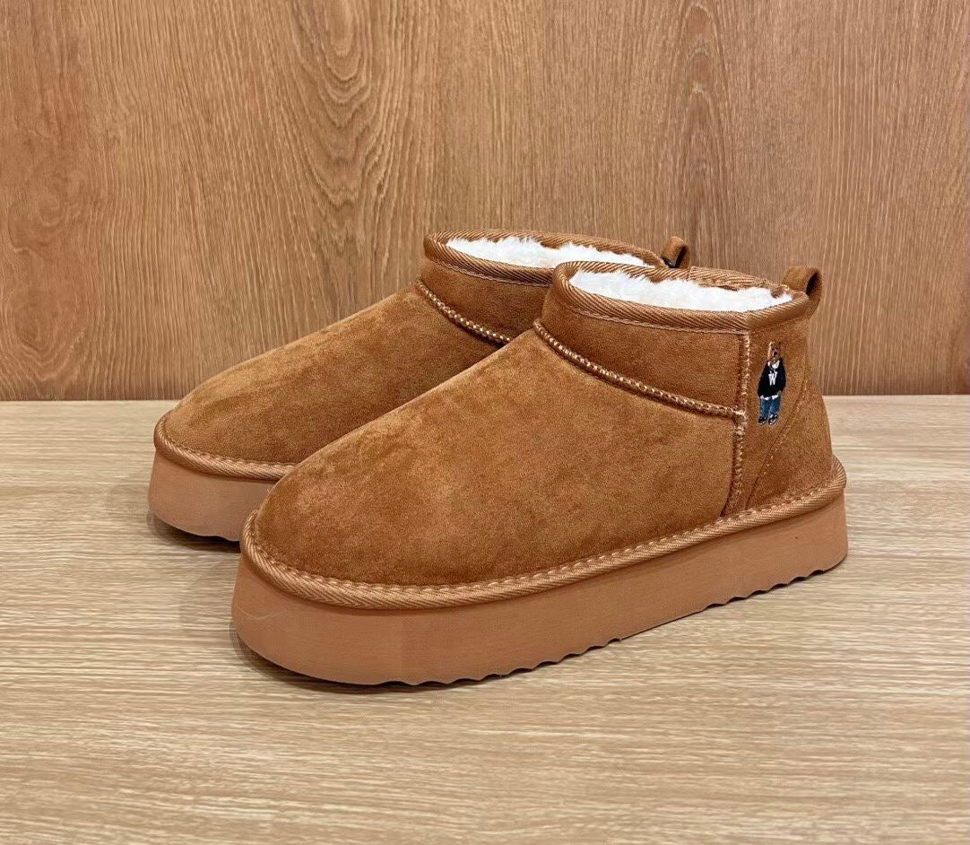 韓國 WhoAU Steve Winter Platform Boots【WA040】