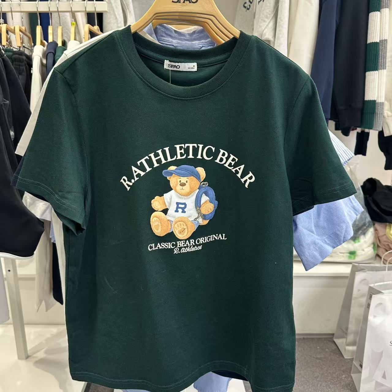 韓國 SPAO Short Sleeve T-shirt【SP079】
