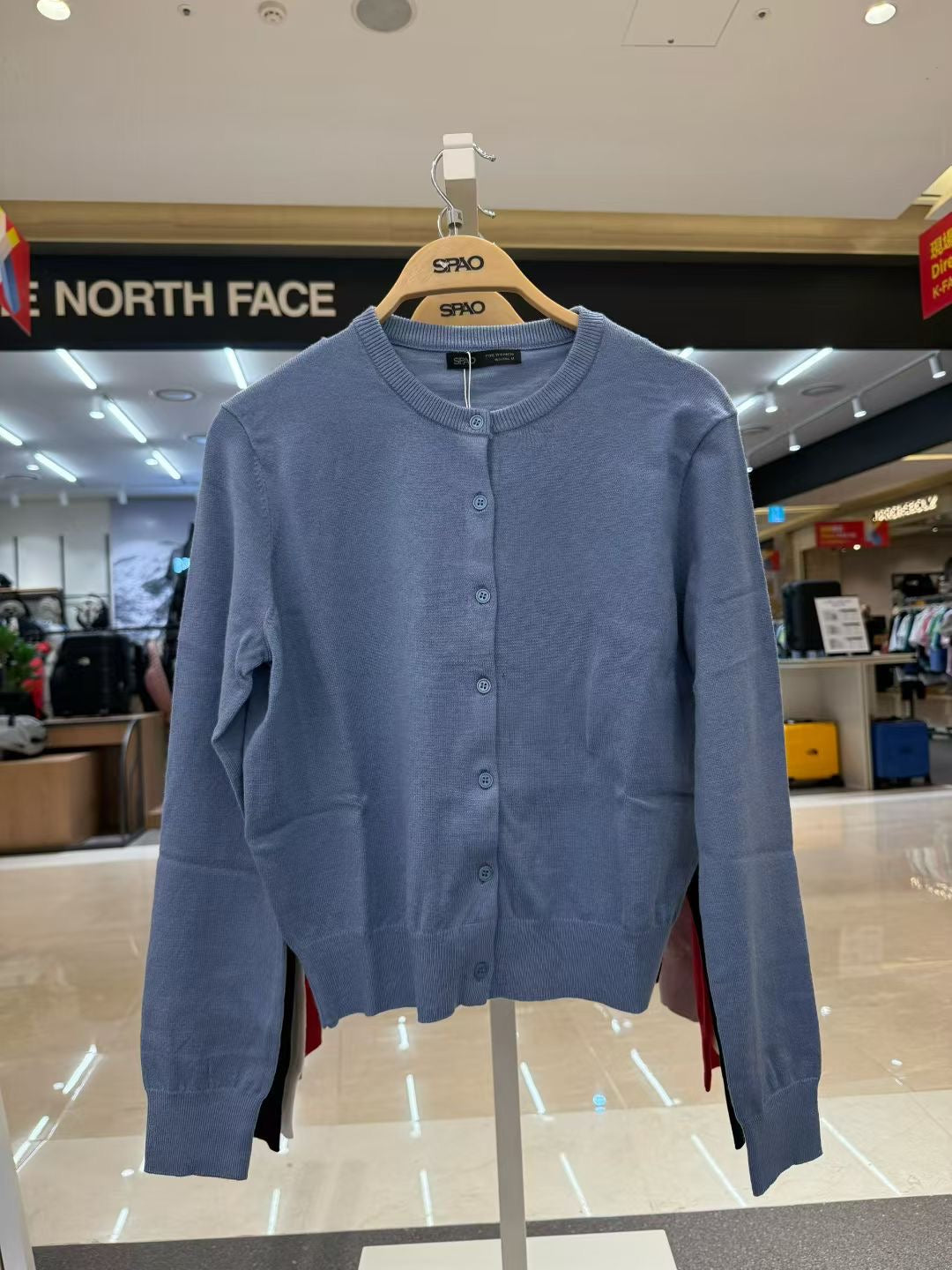韓國 SPAO Round Neck Cardigan【SP198】