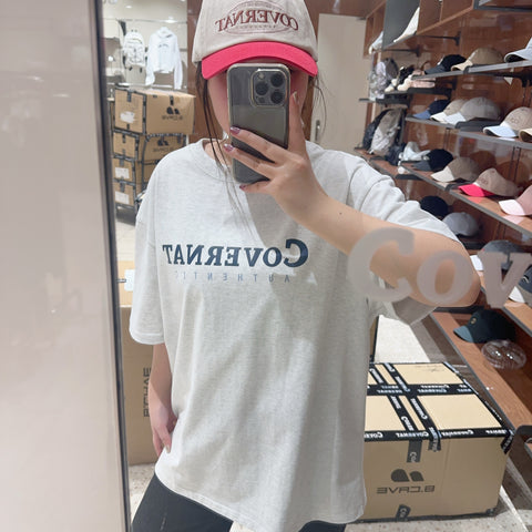 韓國 Covernat Authentic Logo T-Shirt【CO106】 - Image
