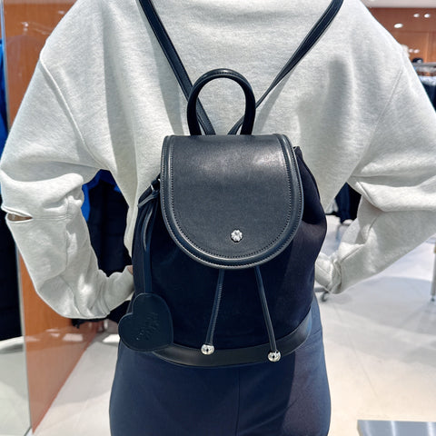 韓國 Covernat Cloverheart Classic Suede Backpack【CO093】 - Image