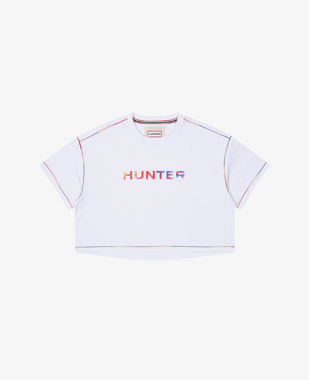 韓國 Hunter WOMEN Stitch Point T-Shirt【HR007】