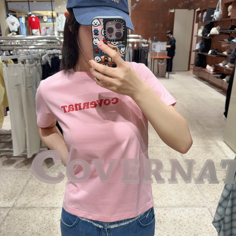 韓國 Covernat Women's Cooper Logo T-Shirt【CO171】