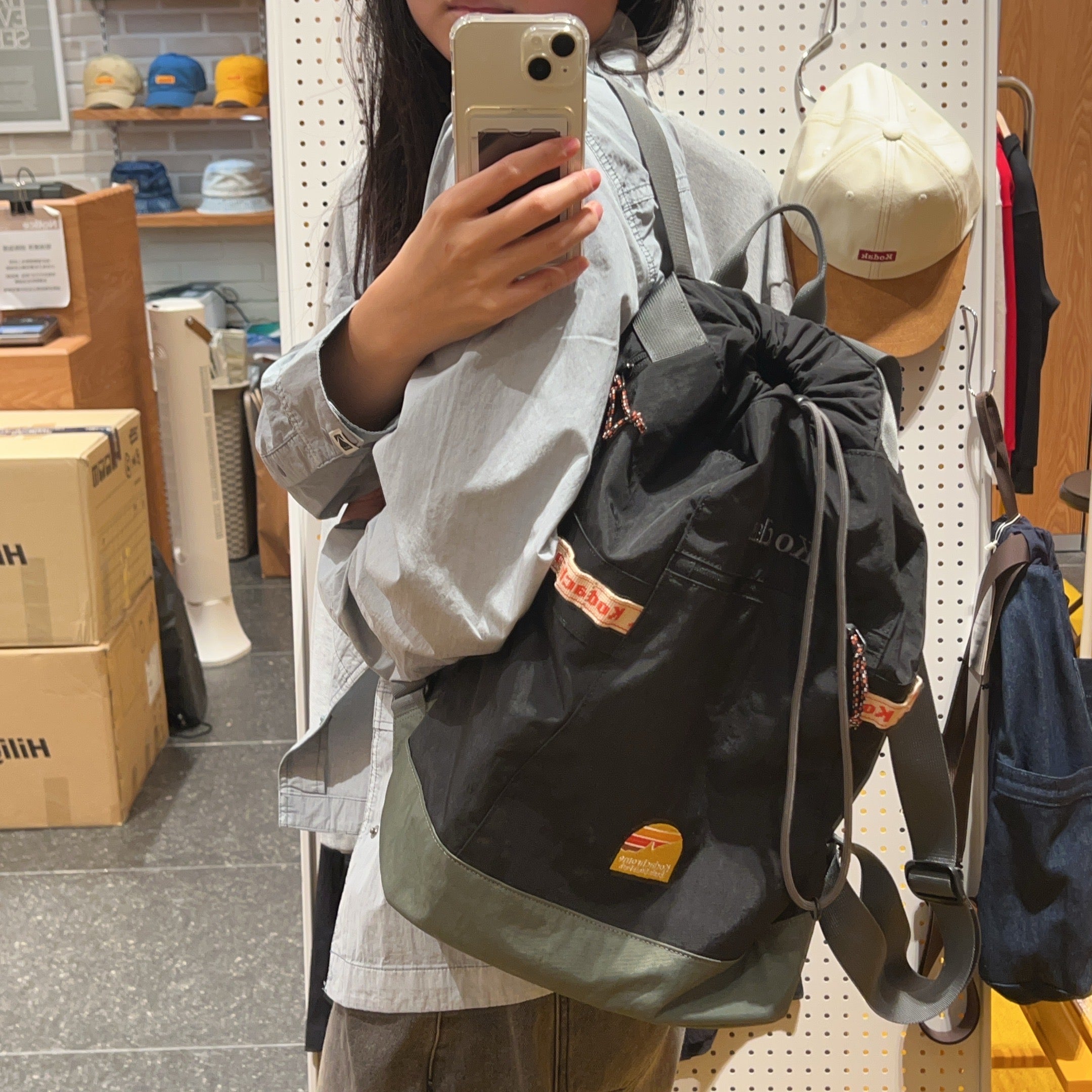 韓國 Kodak Kodachrome Bucket Backpack【KK025】