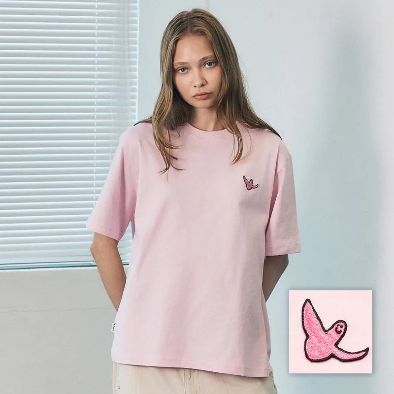 韓國 Mark Gonzales Angel Wappen Short Sleeve T-Shirt【MG103】