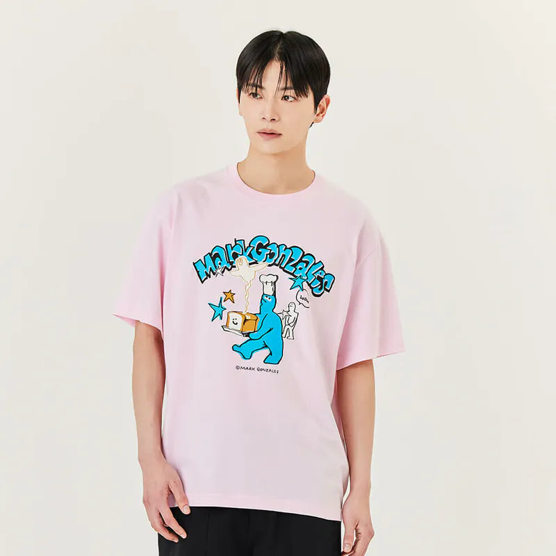 韓國 Mark Gonzales Bakery Shumu Graphic Short Sleeve T-Shirt【MG090】