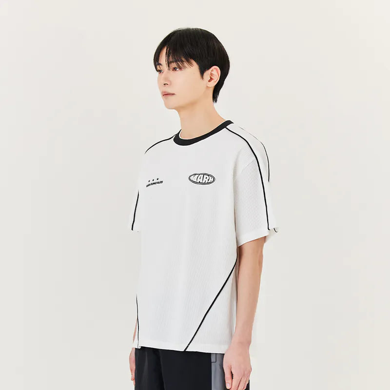 韓國 Mark Gonzales Waffle Team Short Sleeve T-Shirt【MG062】