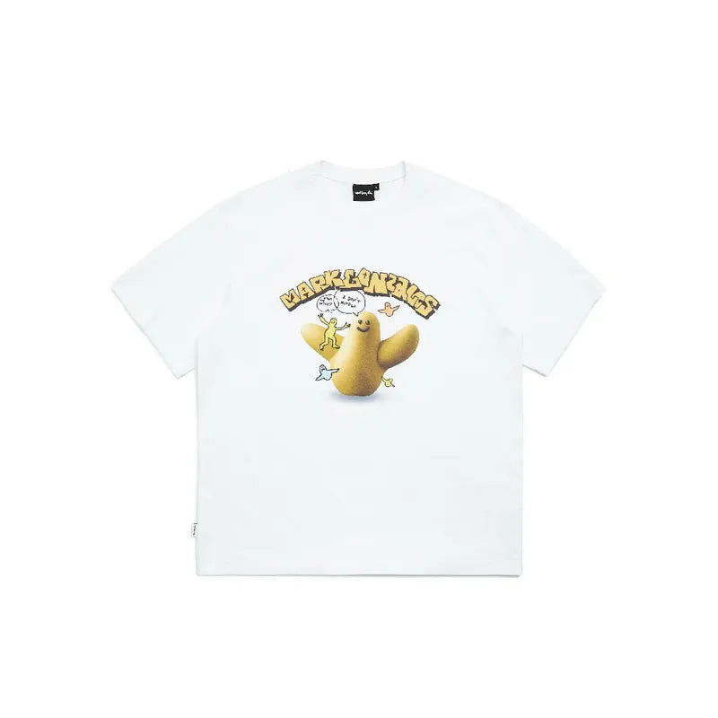 韓國 Mark Gonzales Clay Angel Graphic Short Sleeve T-Shirt【MG060】
