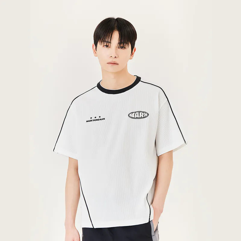 韓國 Mark Gonzales Waffle Team Short Sleeve T-Shirt【MG062】
