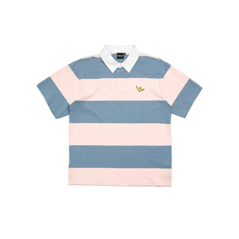 韓國 Mark Gonzales Angel Wappen Rugby Short Sleeve T-Shirt【MG072】