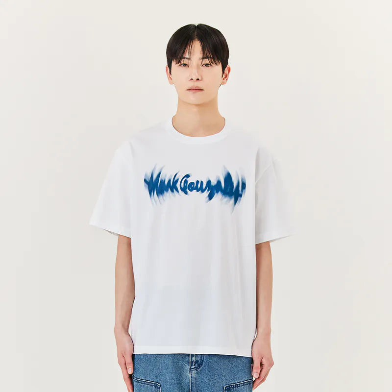 韓國 Mark Gonzales Sign Logo Motion Graphic Short Sleeve T-Shirt【MG079】