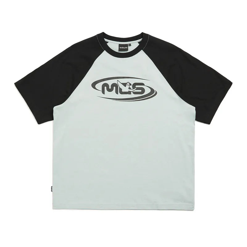 韓國 Mark Gonzales Angel Sports Graphic Color Block Short Sleeve T-Shirt【MG064】