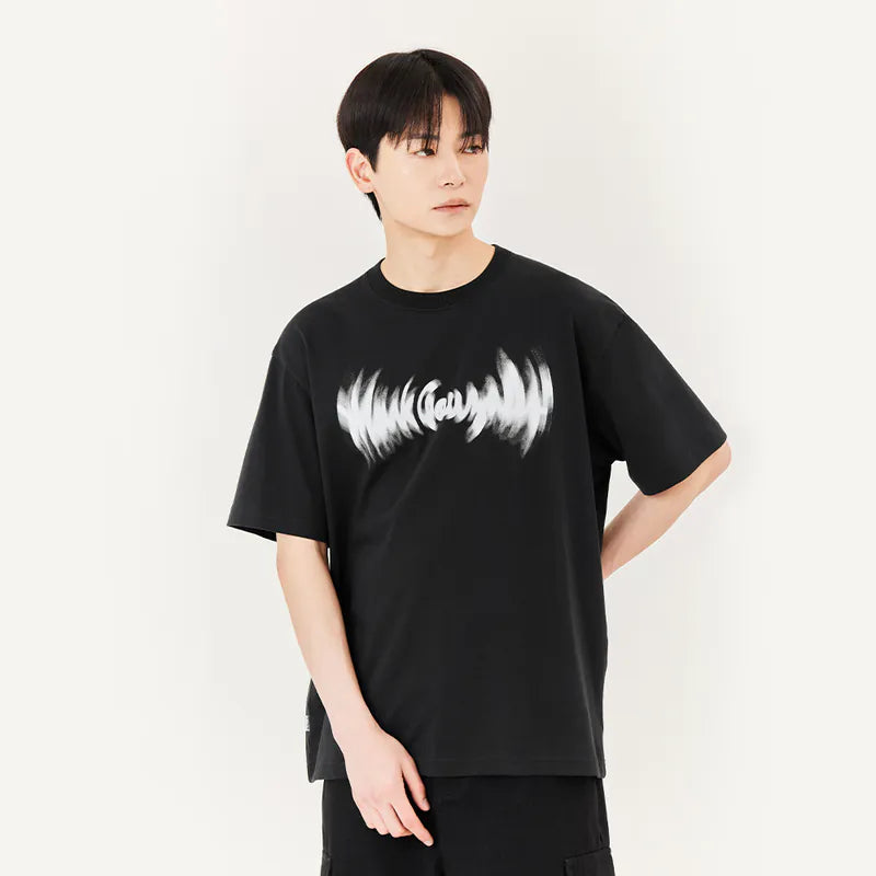 韓國 Mark Gonzales Sign Logo Motion Graphic Short Sleeve T-Shirt【MG079】