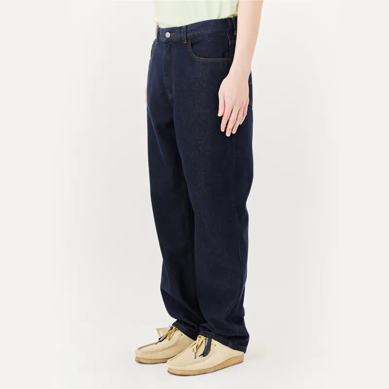 韓國 Mark Gonzales Angel Raw Straight Denim Pants【MG066】