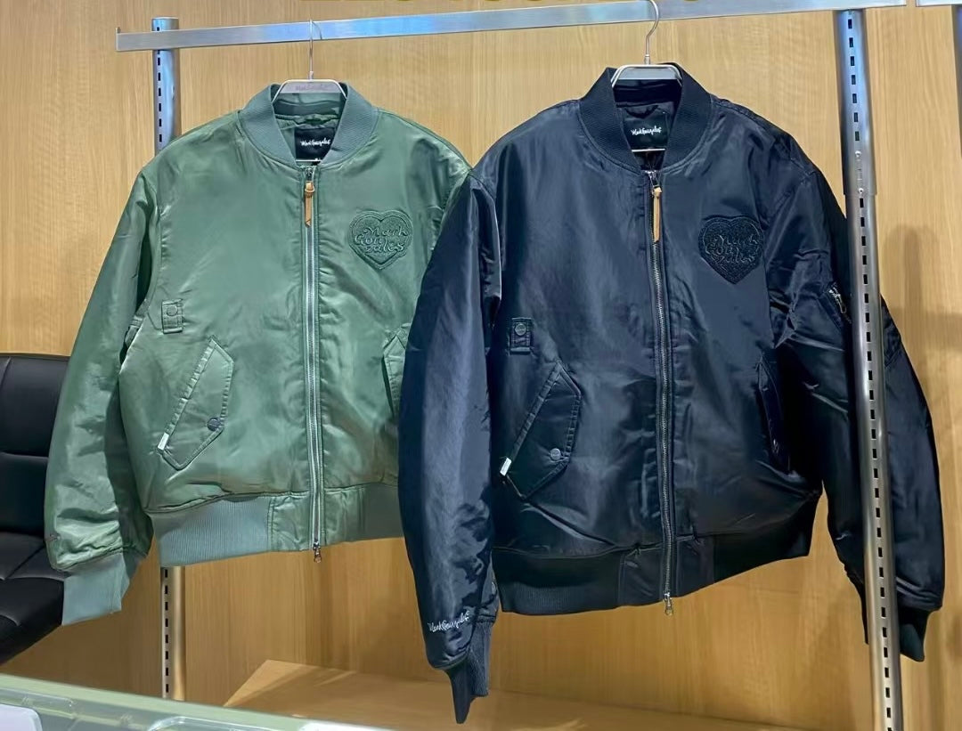 韓國 Mark Gonzales Heart Collection MA-1 Padded Jacket【MG134】