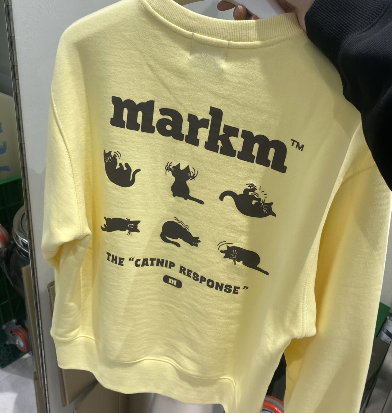 韓國 Markm CATNIP MOTION SWEATSHIRT【MA039】 - STT Mall HK 靚太網購