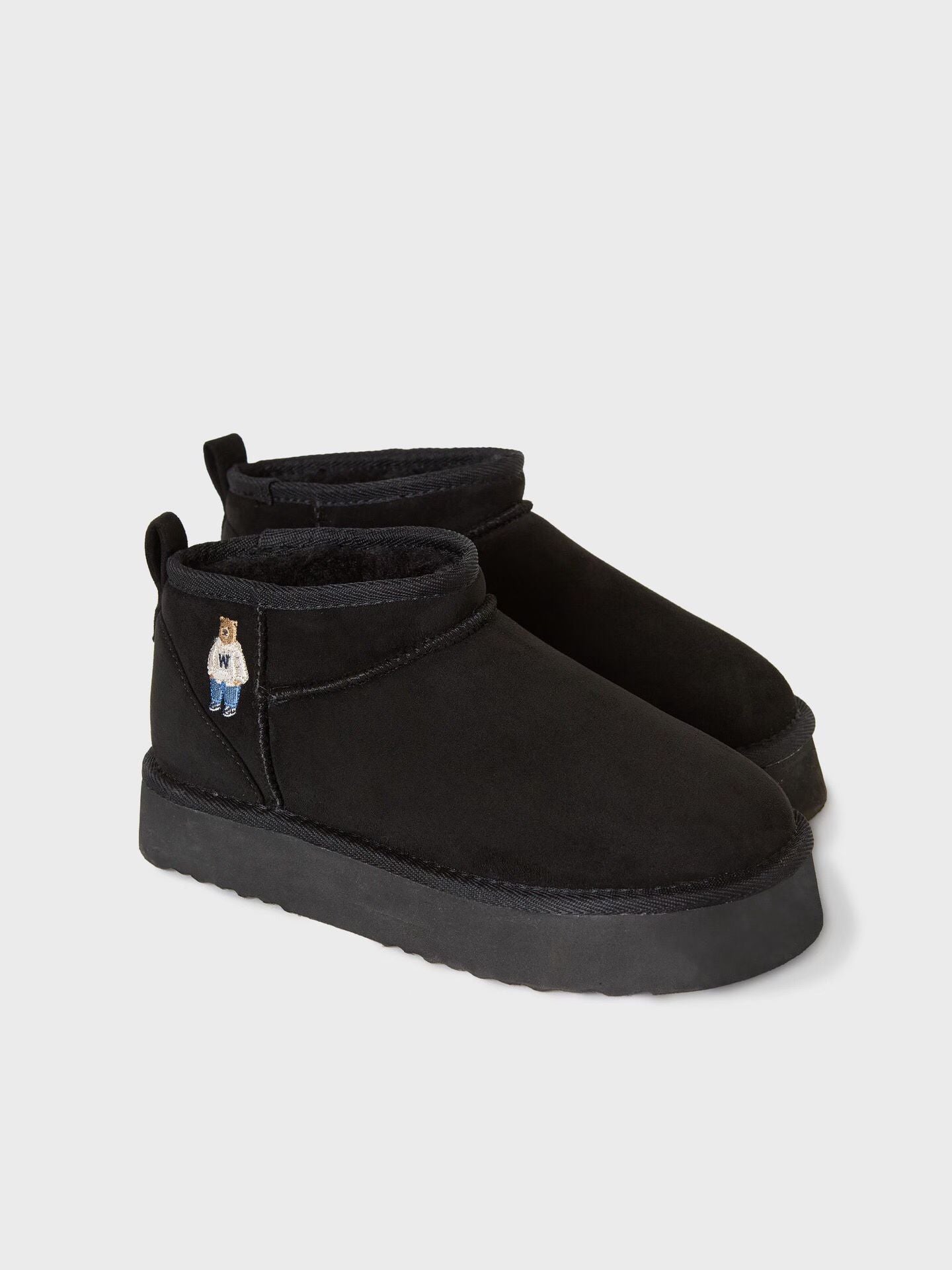 韓國 WhoAU Steve Winter Platform Boots【WA040】