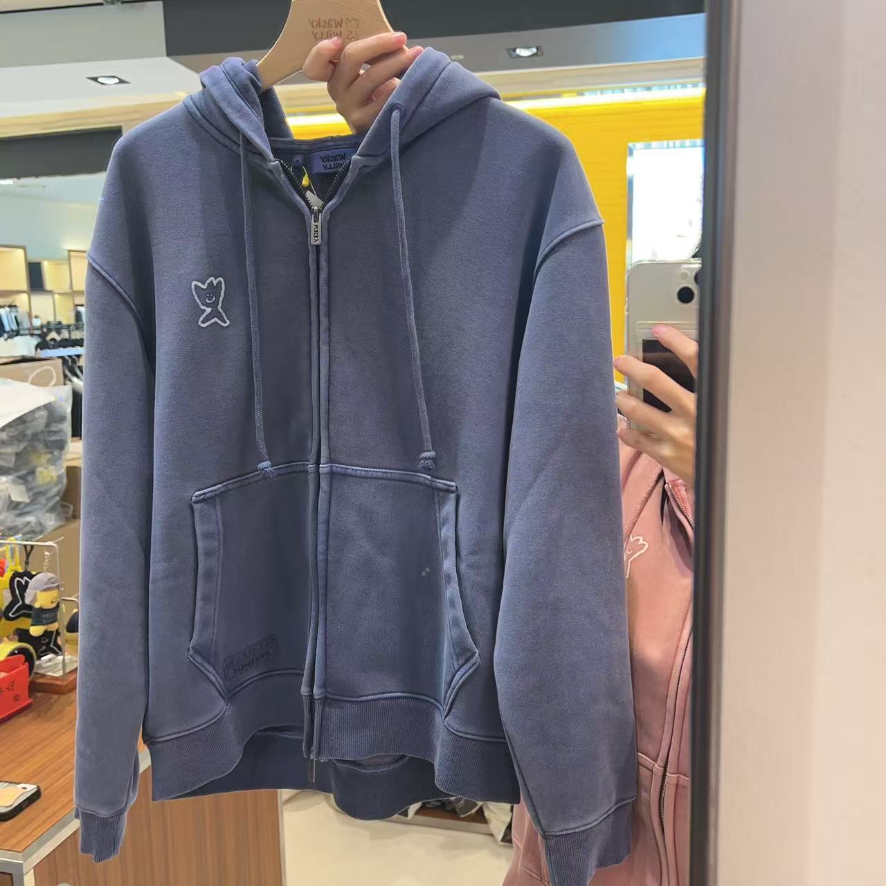 韓國 Wacky Willy Pigment Kiki Hoodie【WW028】