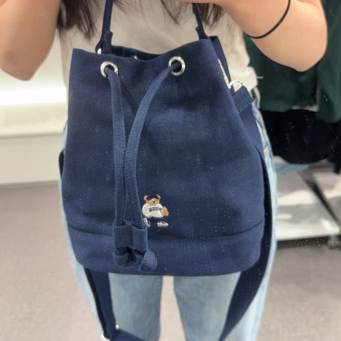 韓國 SPAO Canvas Bucket Bag 【SP028】 - STT Mall HK 靚太網購
