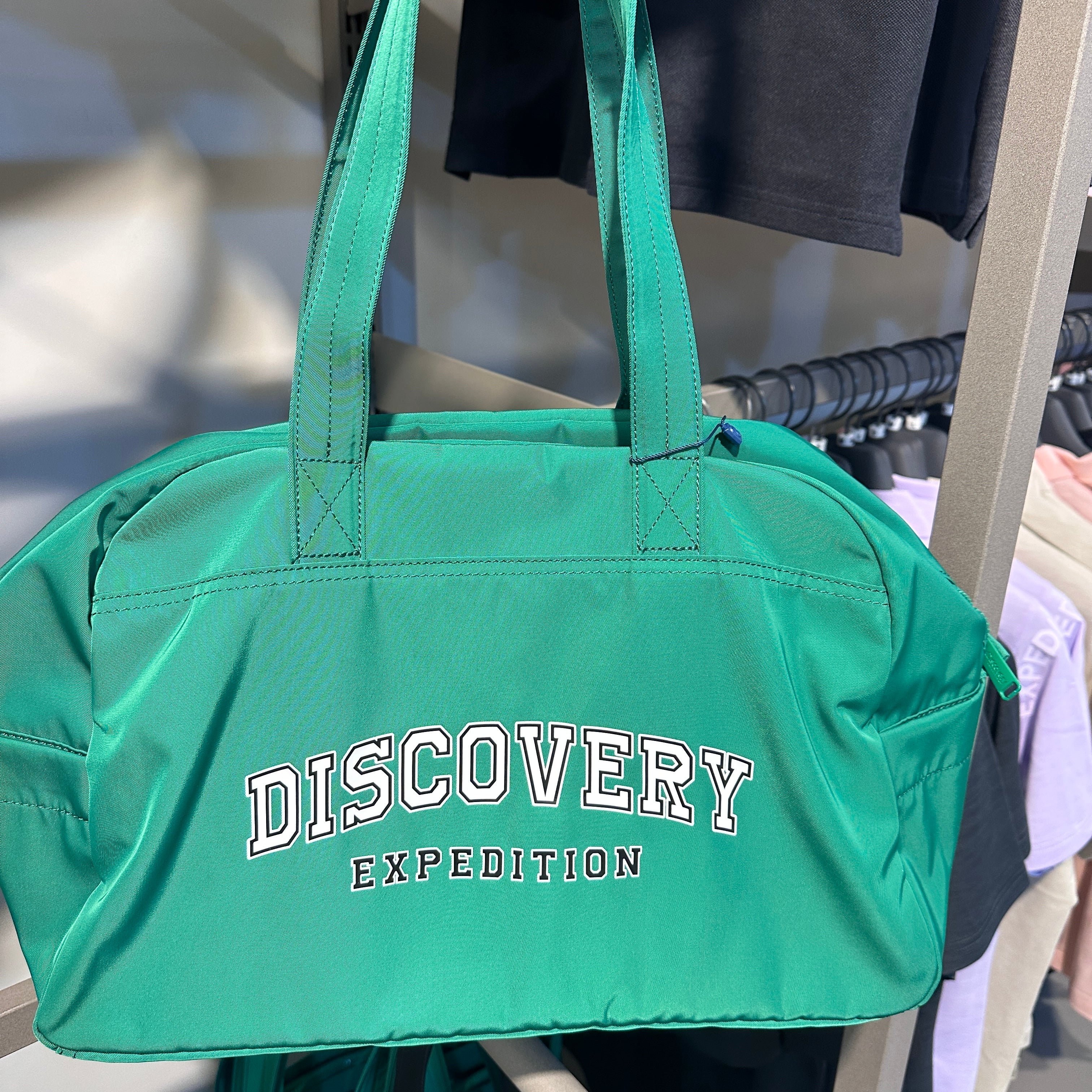韓國 Discovery Varsity Logo Boston Bag【DY141】