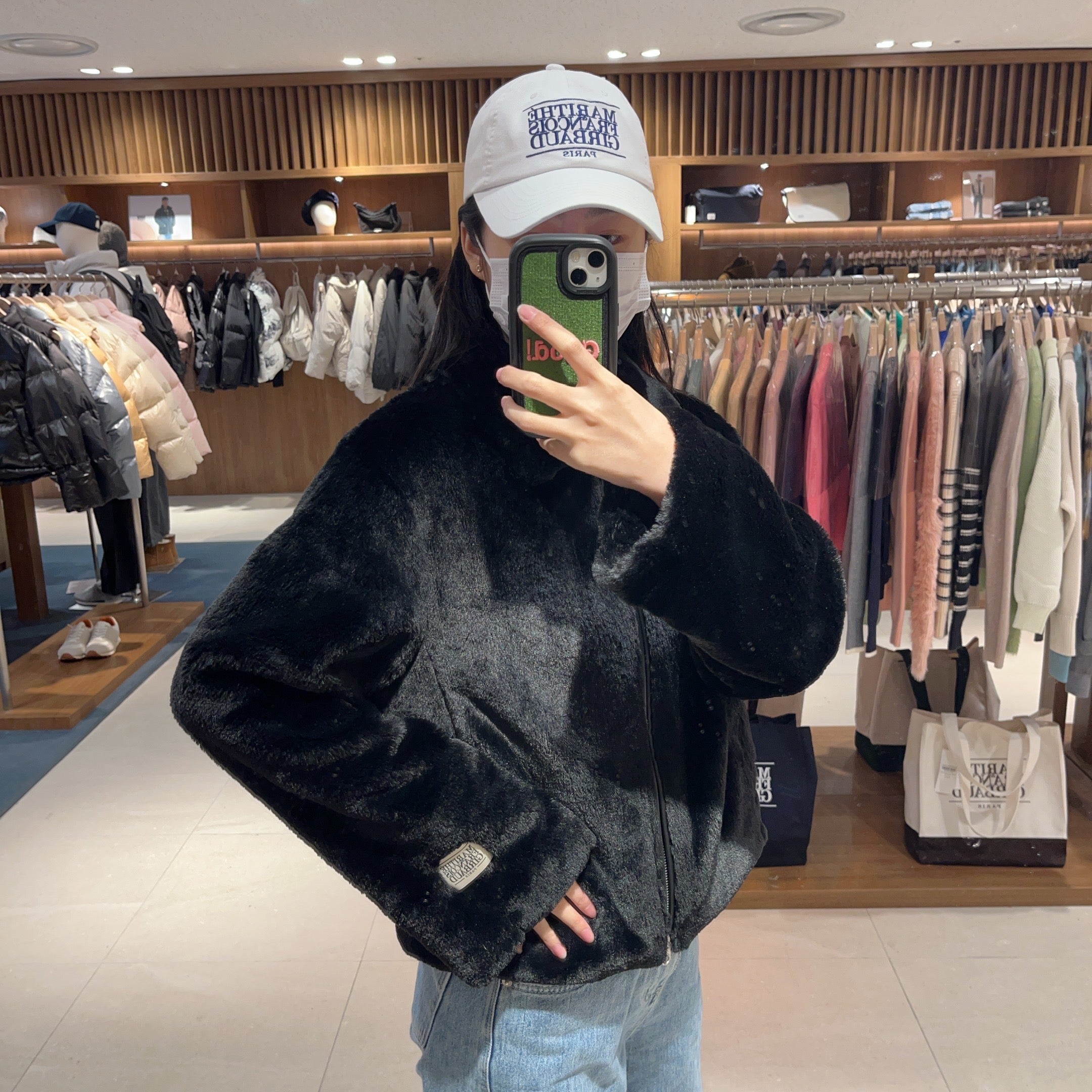 【現貨】韓國 Marithe Francois Girbaud W NU WEEK FUR SHORT JACKET 【MF243】