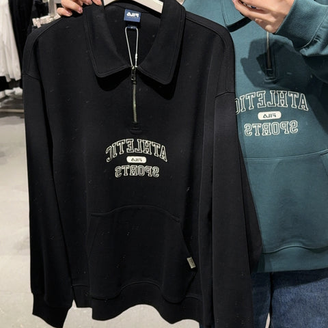 韓國 FILA Graphic Half Zip Up【FA236】