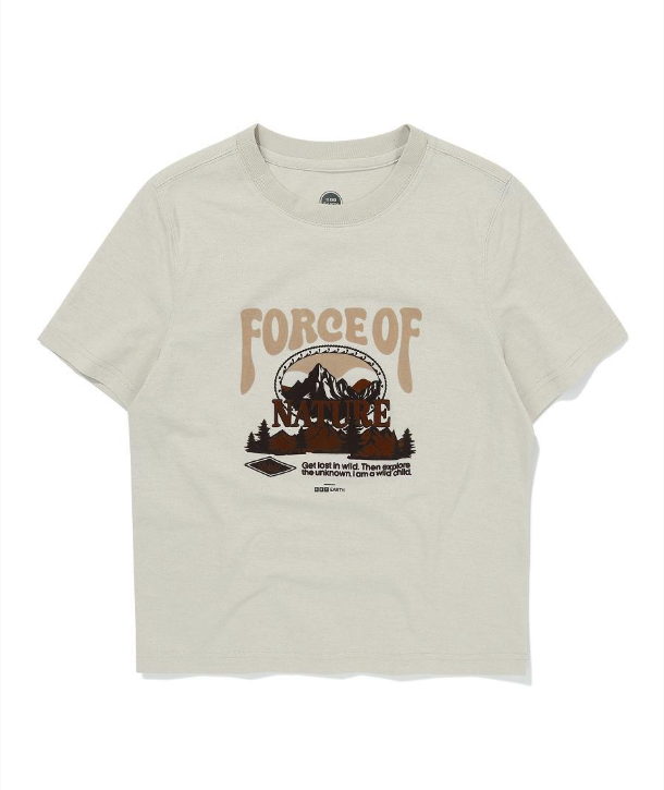 韓國 BBC W Big Nature Short Sleeve Round【BC059】
