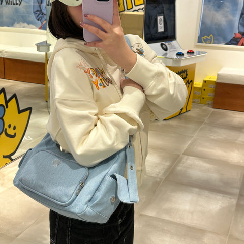 韓國 Wacky Willy Lily Cargo Shoulder Bag【WW138】