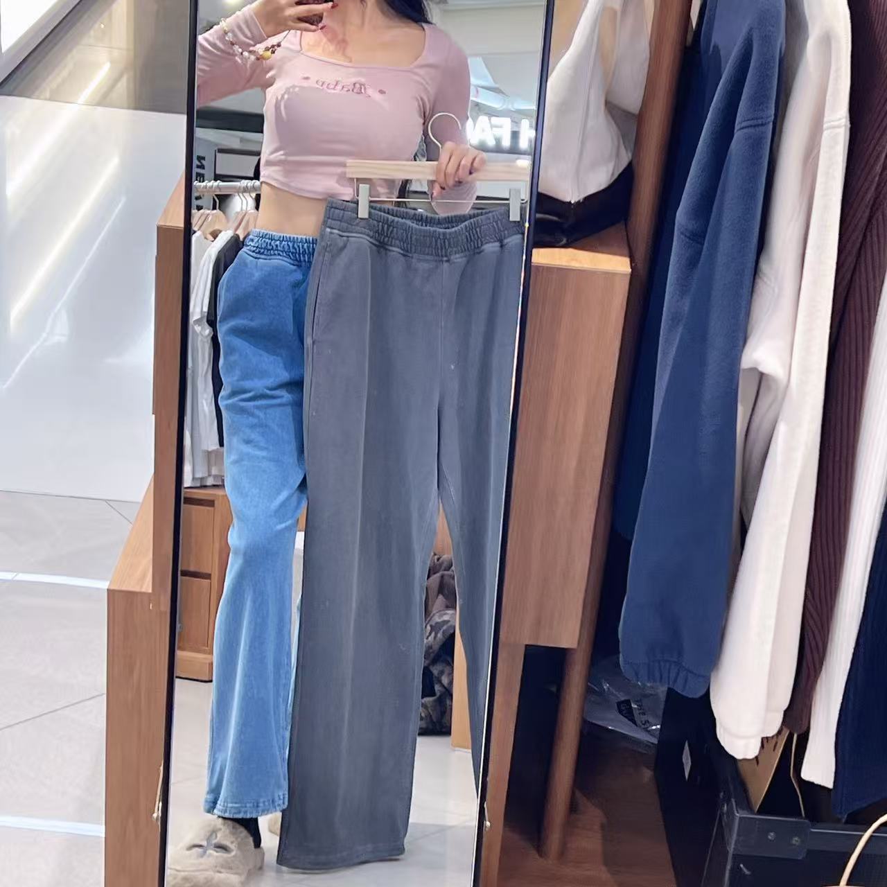 韓國 Marithe Francois Girbaud Garment Dyed Sweat Pants【MF677】