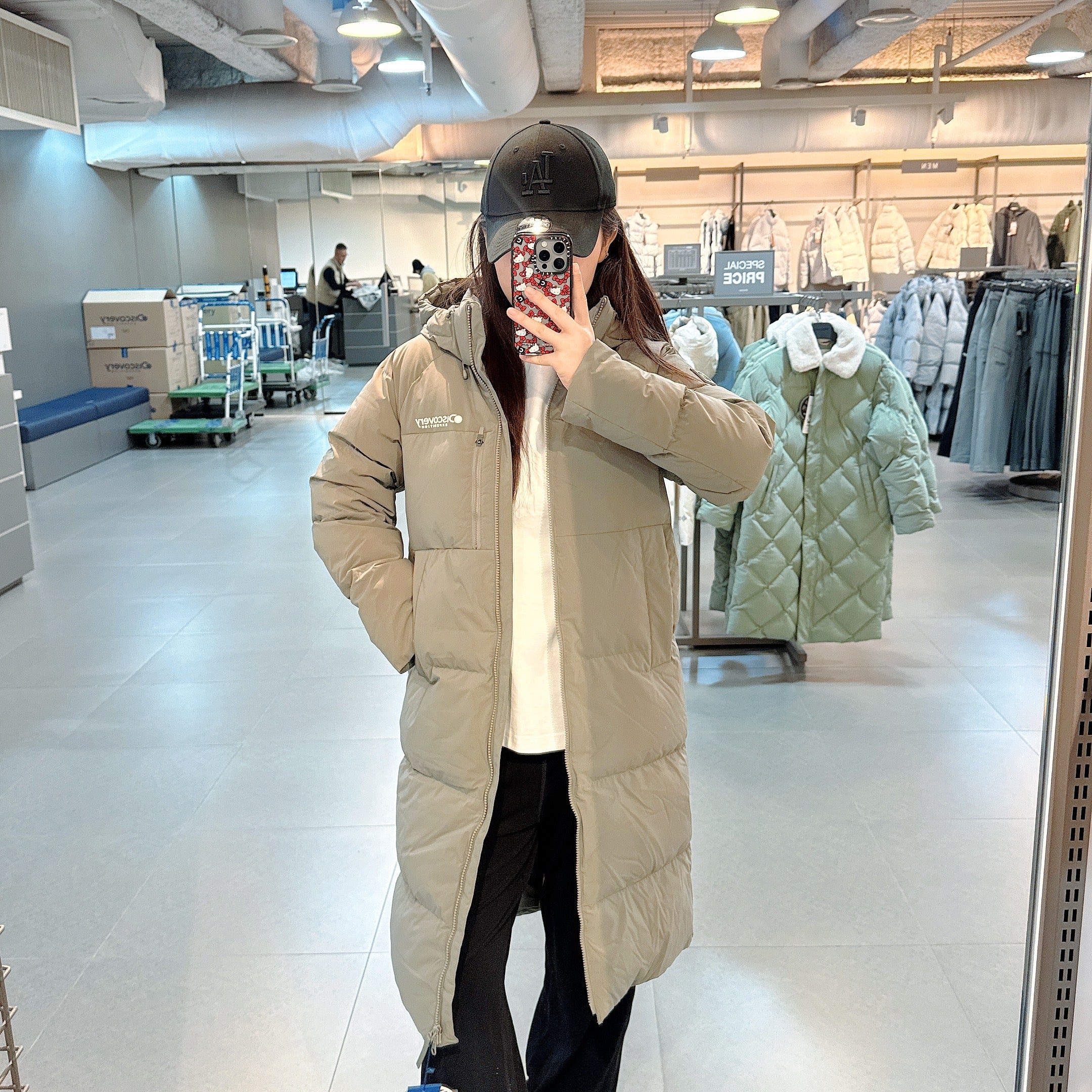 韓國 Discovery Bern Raglan Goose Down Women&