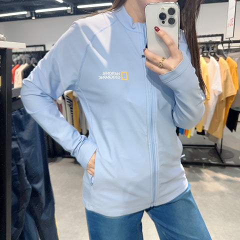 韓國 National Geographic Men's Concept Graphic Zip-up Rash Guard防晒款【NG635】