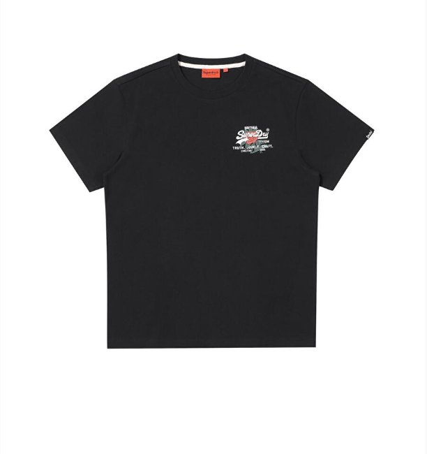韓國 Superdry Flower Small Logo T-shirt【SU120】