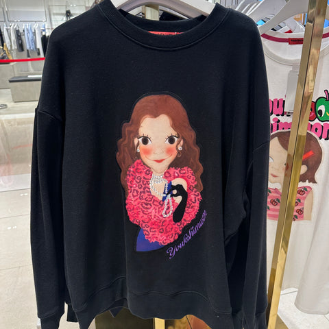 韓國 陸心媛 Elegance Sweatshirt【YS068】