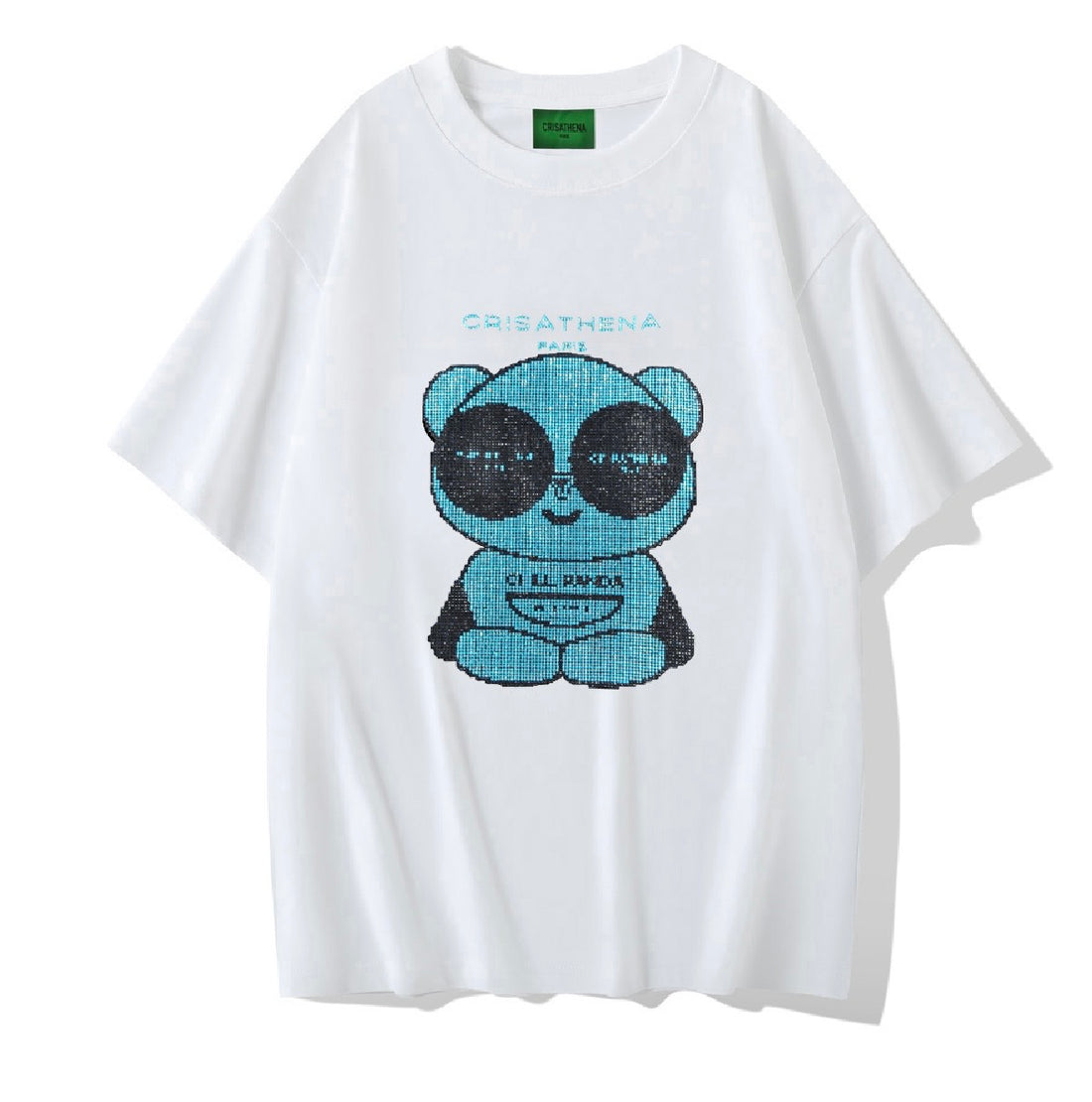 Crisathena X Chill Panda T-Shirt【SM204】