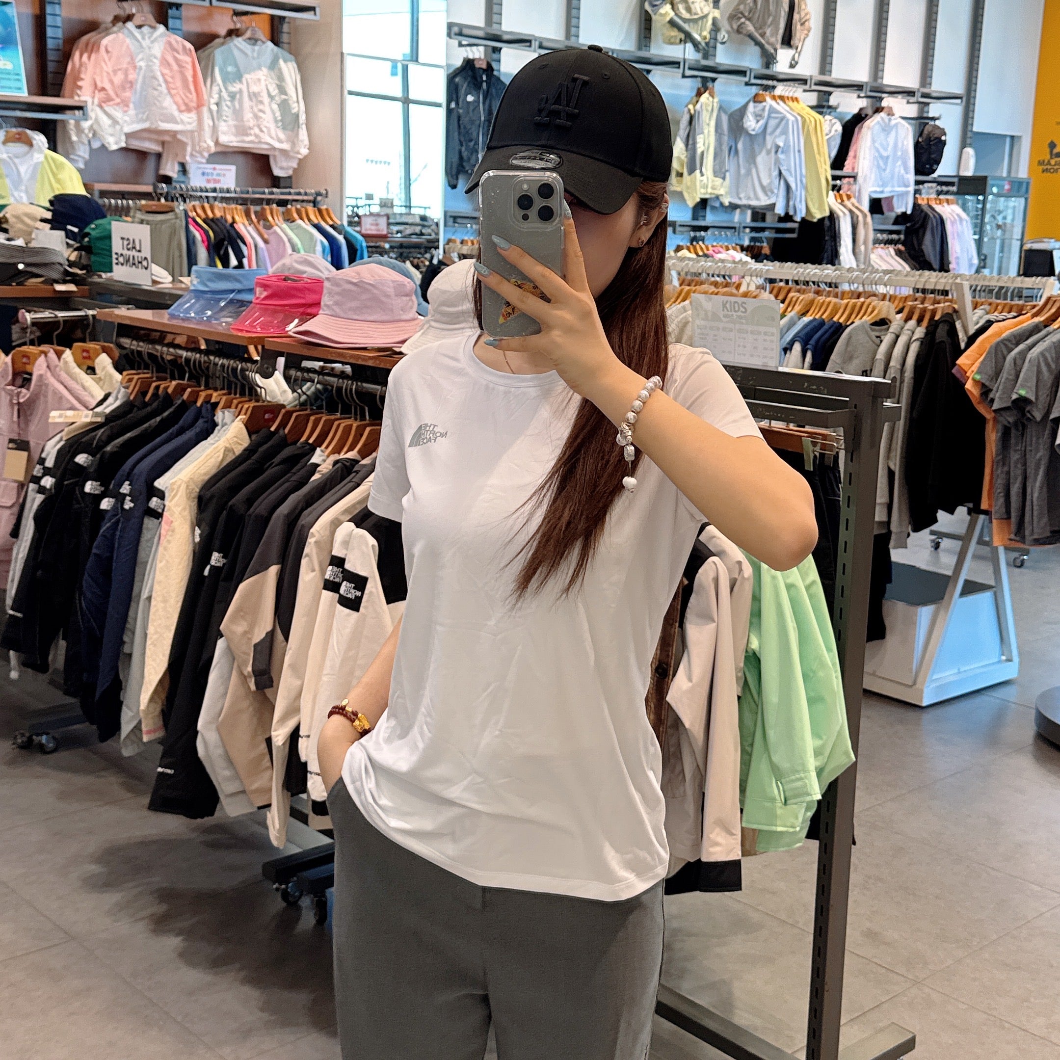 韓國 The North Face Linden Short Sleeve Round Tee【NF076】