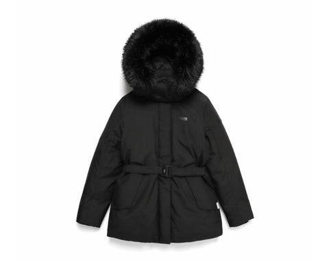 【現貨】韓國 National Geographic 女裝ATLAS WINDSTOPPER 中長版羽絨外套【NG084】 - Image