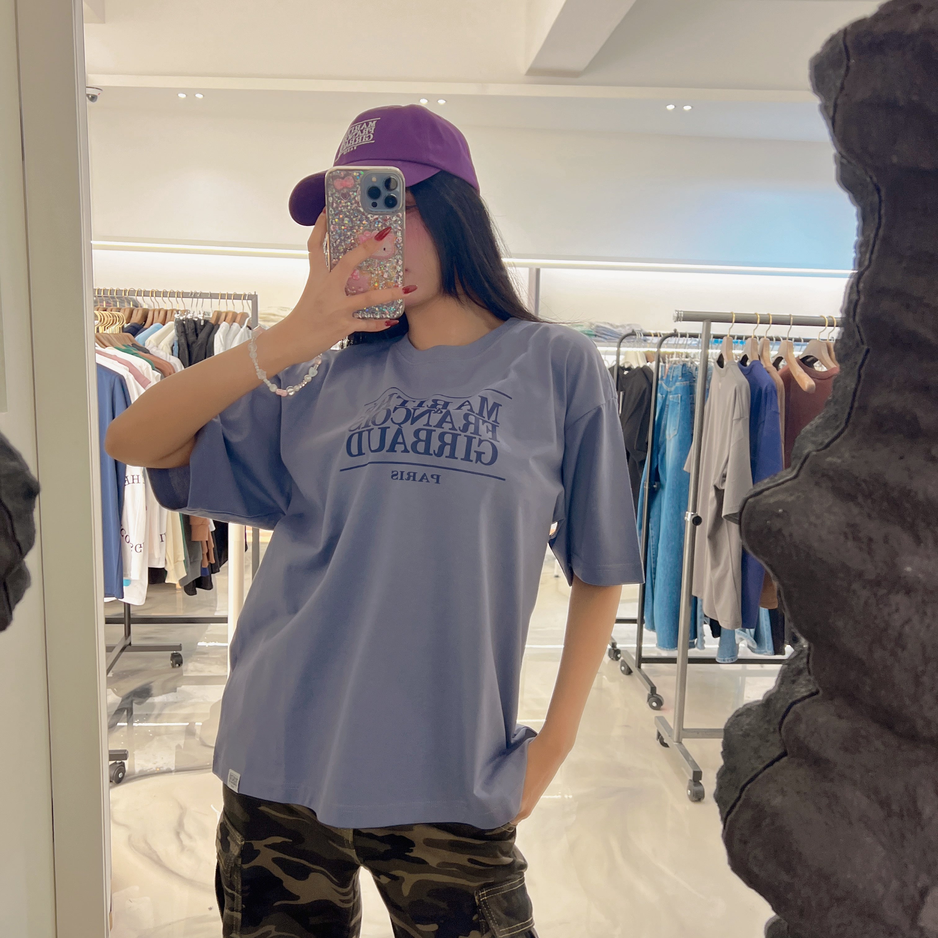 韓國 Marithe Francois Girbaud UNISEX T-SHIRTS (獨家款)【MF554】