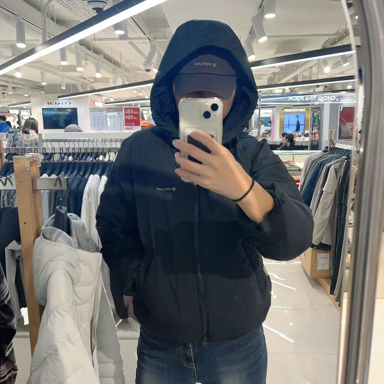 韓國 Snowpeak Land Women's Hooded Lightweight Down Jacket【SN035】