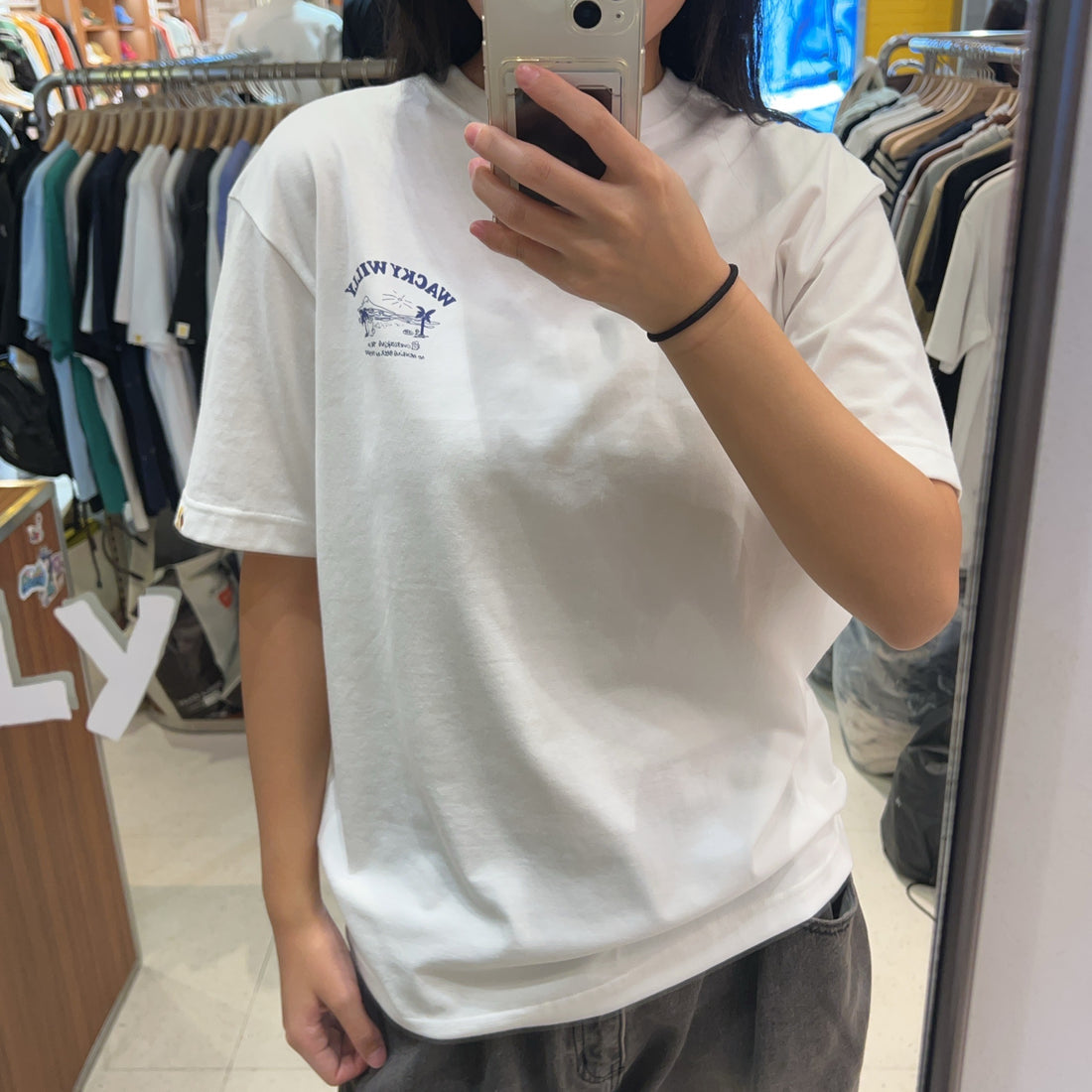 韓國 Wacky Willy Beach Graphic Vacation Short Sleeve T-Shirt【WW004】