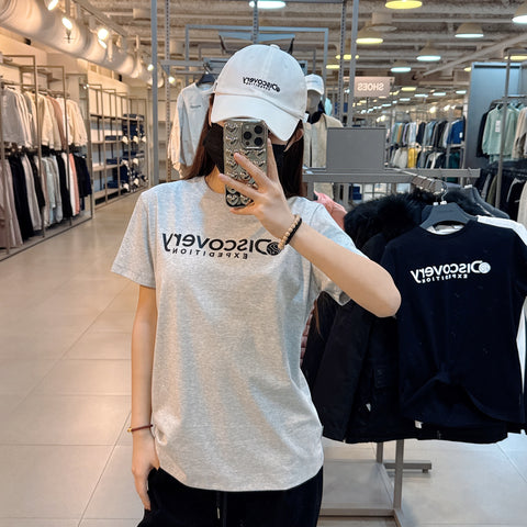 【現貨】韓國 Discovery Freshvent Logan Big Logo Short Sleeve T-Shirt【DY107】 - STT Mall HK 靚太網購