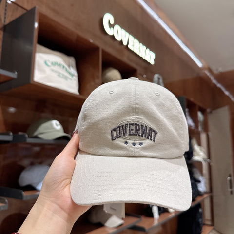 韓國 Covernat Arch Logo Vintage Artwork Ball Cap【CO185】