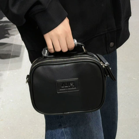 韓國 FILA Signature PU Square Bag【FA289】