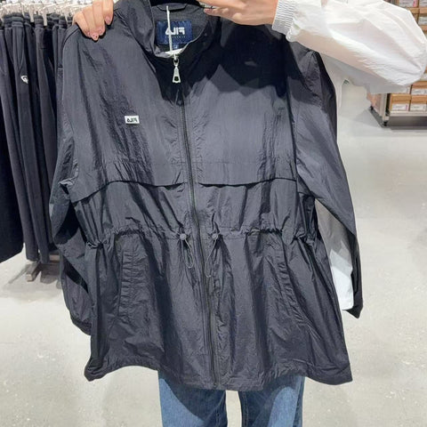 韓國 FILA Crinkle Long Sleeve Windbreaker【FA226】