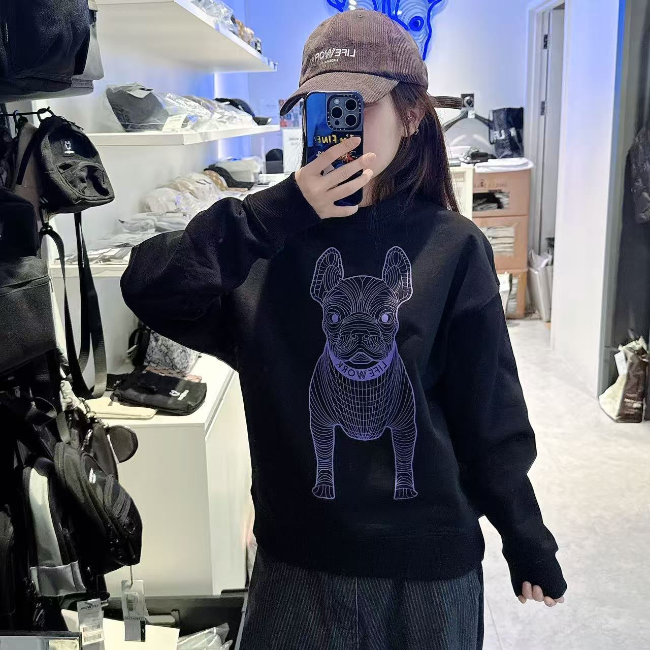 韓國 LifeWork Big Radog Sweatshirt【LW015】