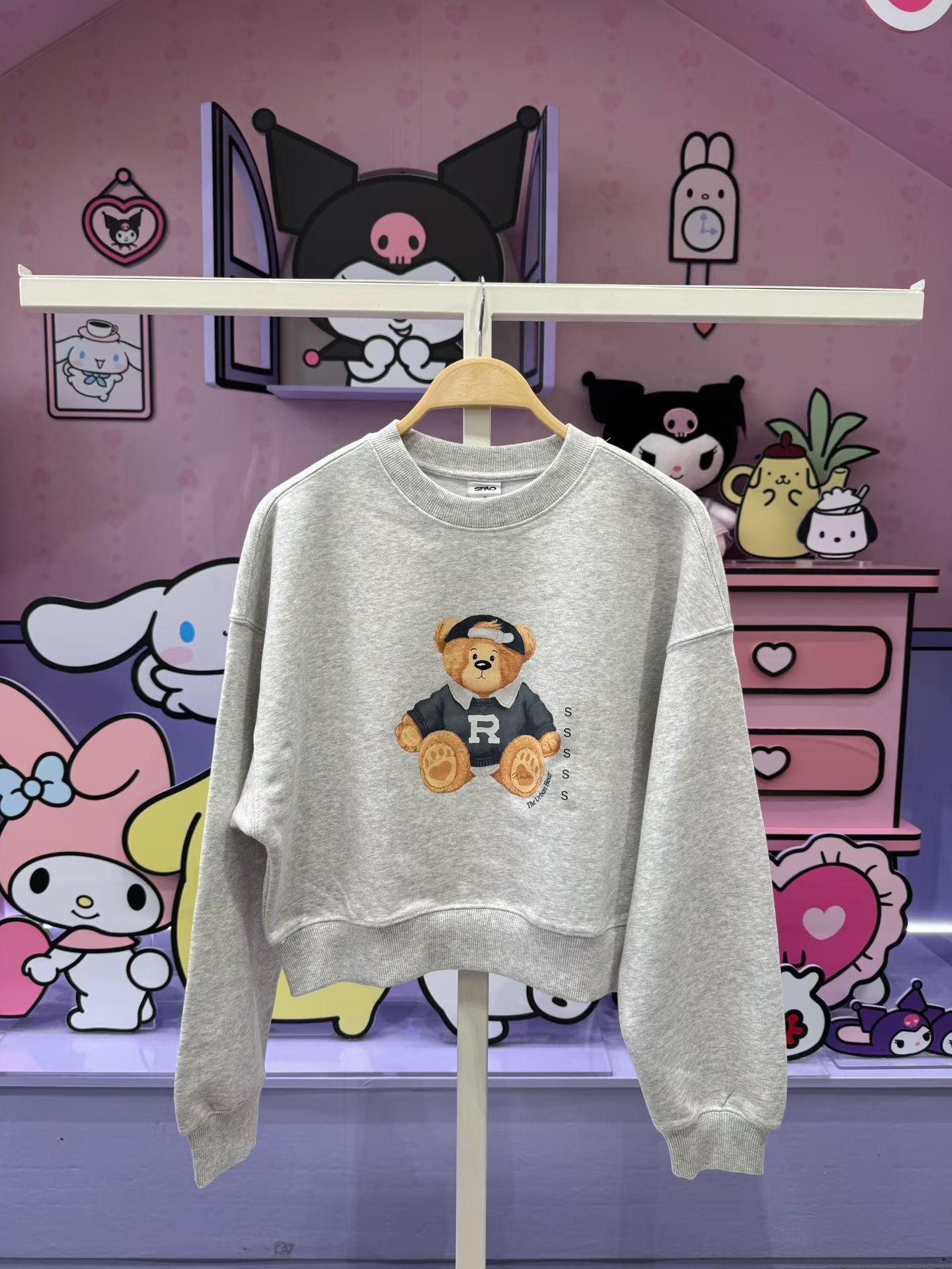 韓國 SPAO Crop Sweatshirt【SP281】