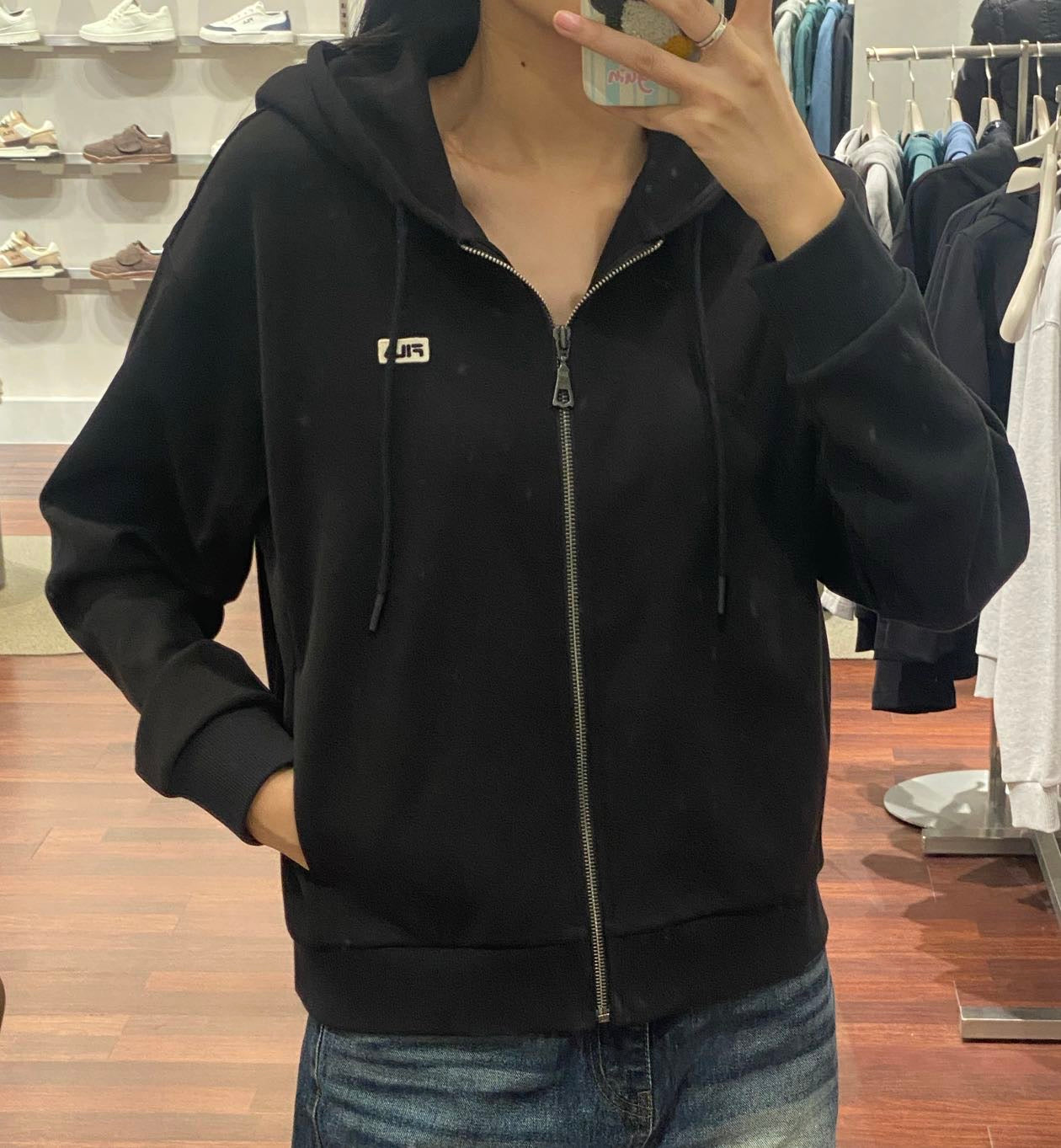 韓國 FILA Essential Hooded Zip-Up【FA009】