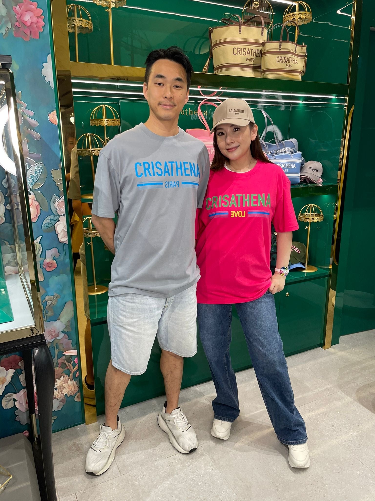 Crisathena Pairs T-shirt【SM275】