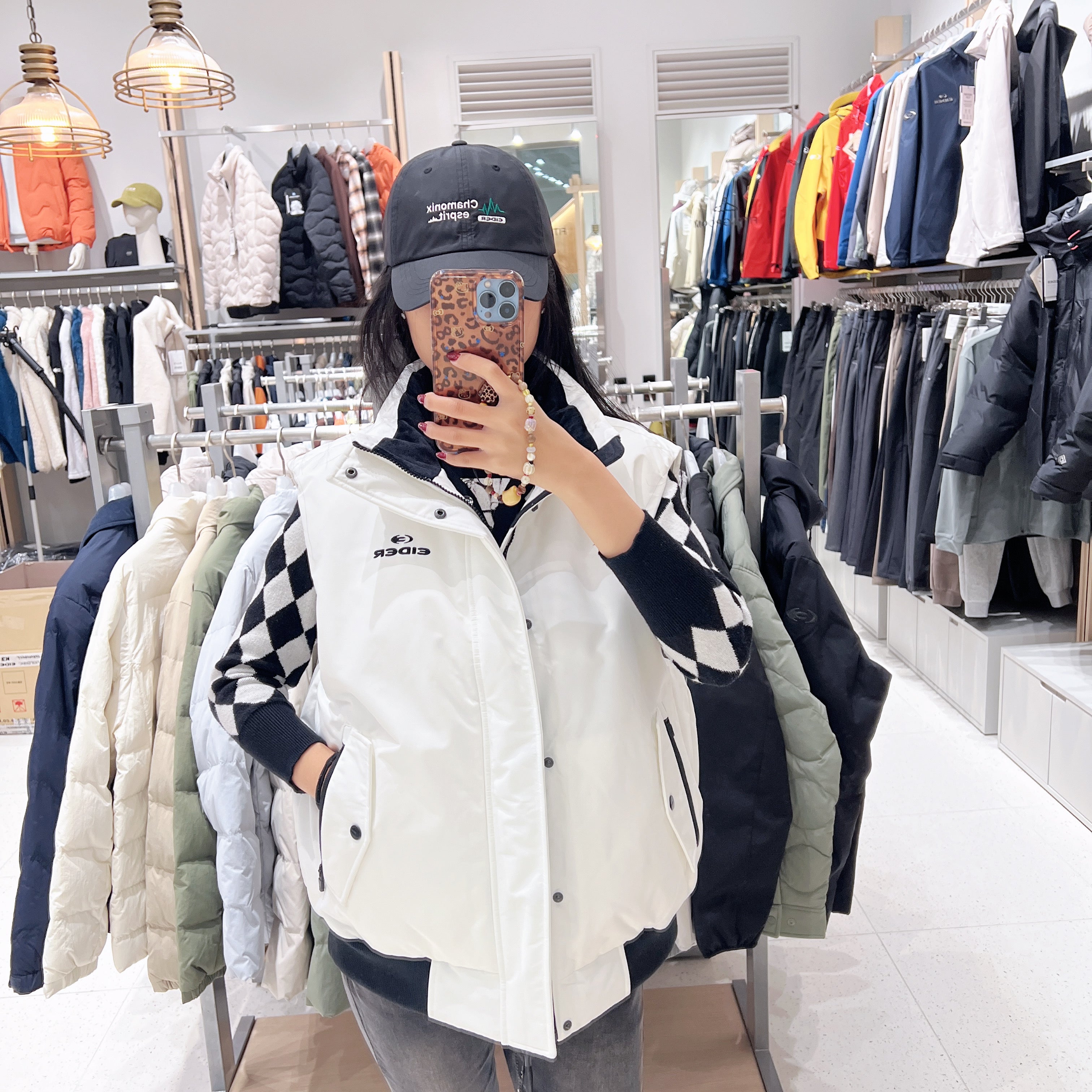 韓國 Eider Unisex Stuckey Goose Down Vest【ER054】